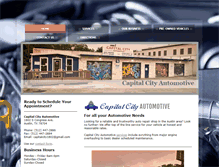 Tablet Screenshot of capitalcityautoaustin.com
